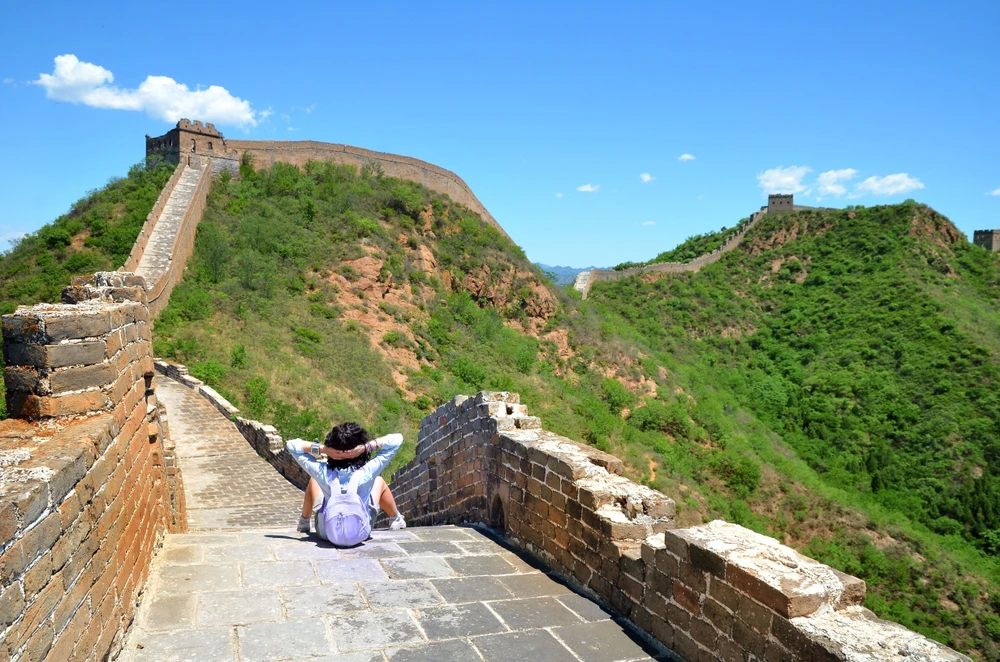 Peisaj din China în extrasezon
