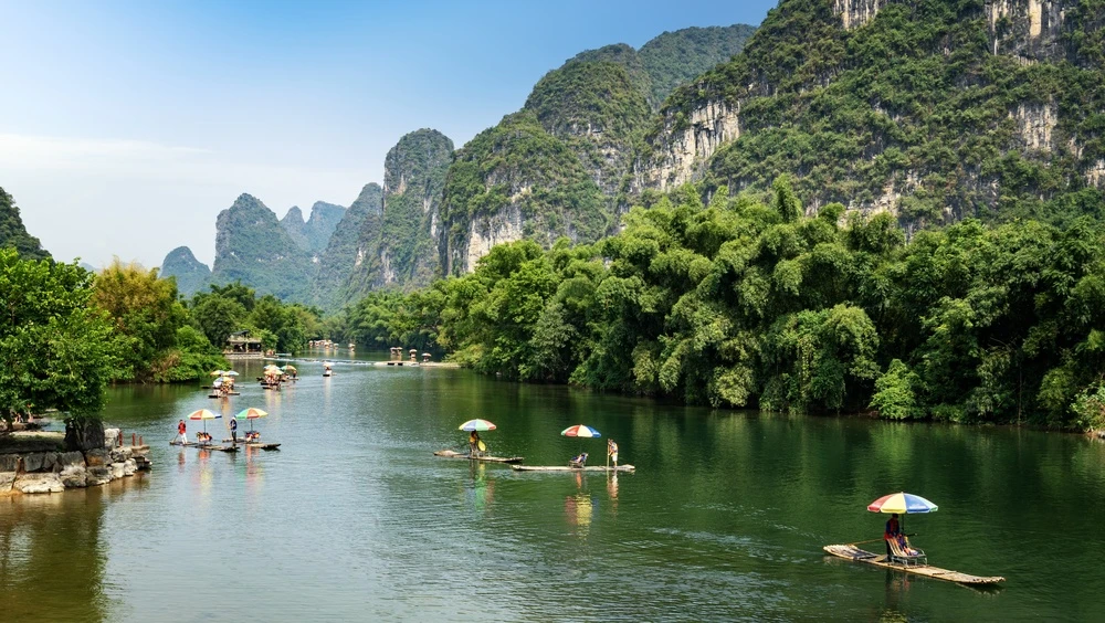 Croaziera pe raul Li în Guilin