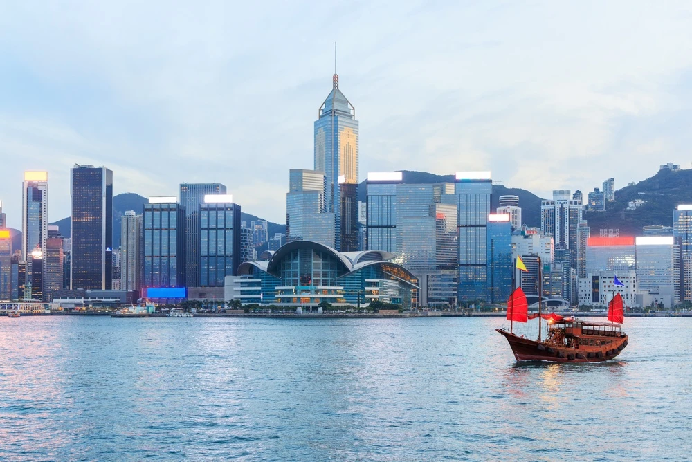 peisaj urban din Hong Kong