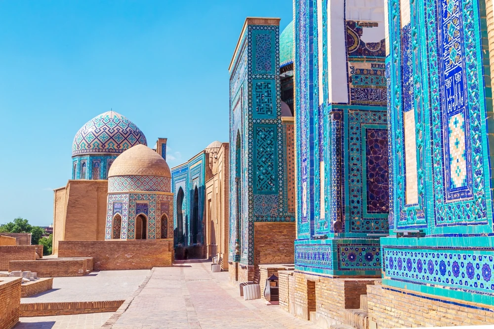 Complexul monumental Shah-i-Zinda din Samarkand