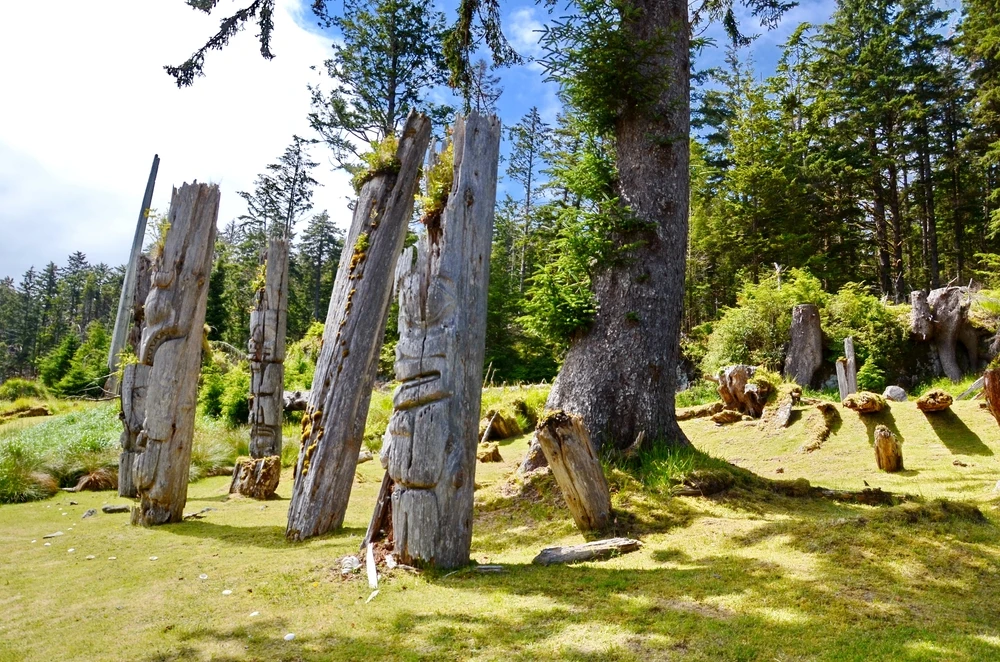 Peisaj salbatic din Haida Gwaii