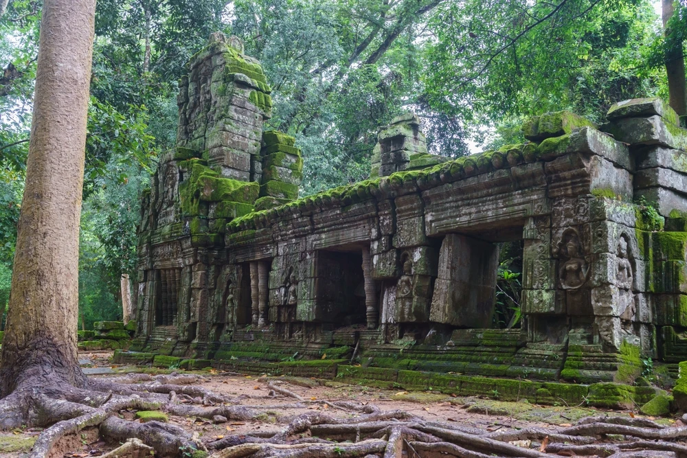 Angkor Wat in diferite anotimpuri