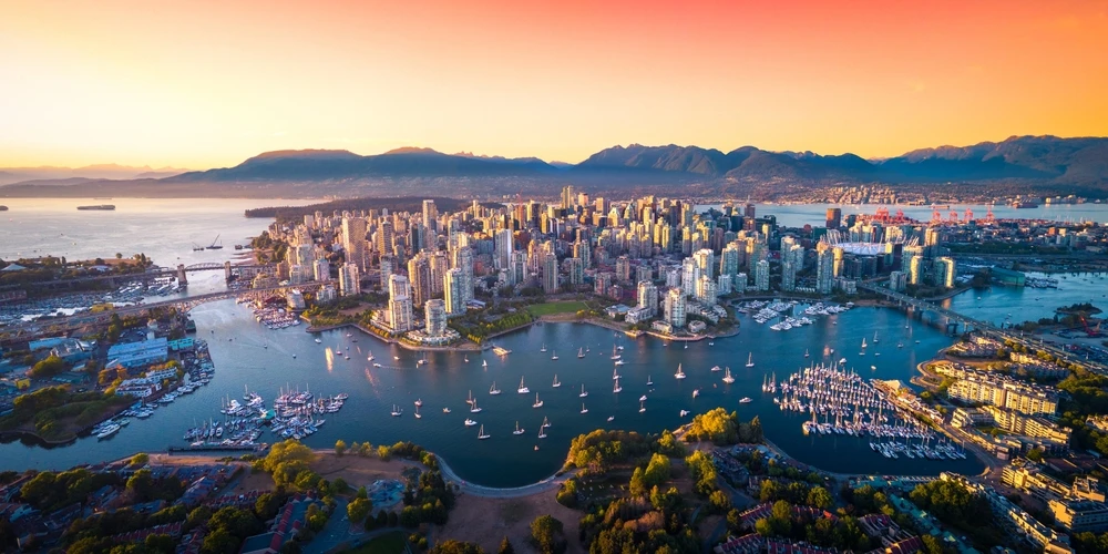 Vedere asupra orasului Vancouver