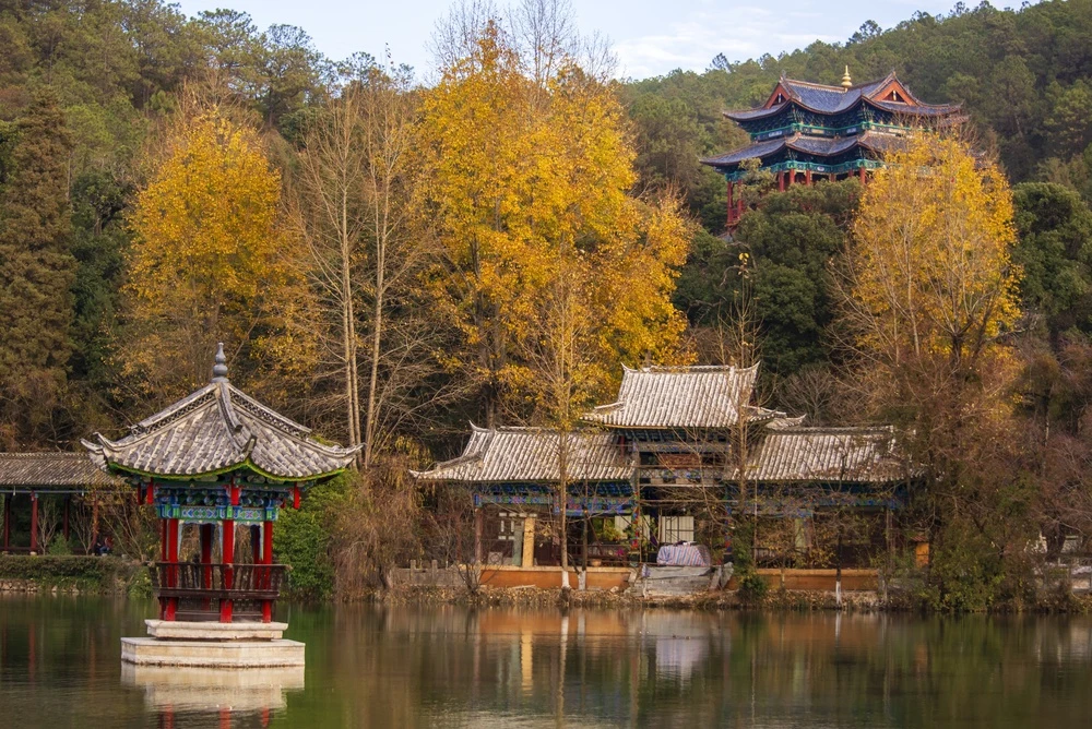 peisaj de toamna din china