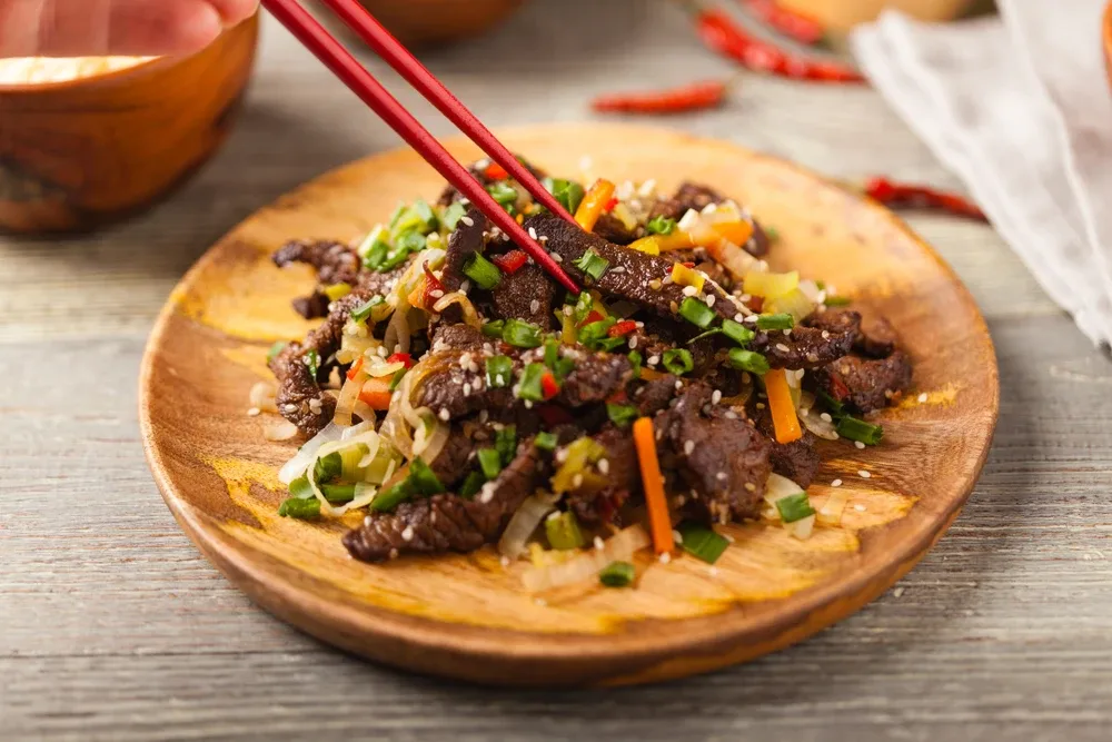 farfurie cu bulgogi